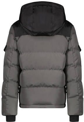 Cars gewatteerde winterjas BASIL antraciet grijs Jongens Polyester Capuchon 116 - Foto 2