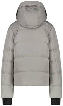 Cars gewatteerde winterjas BRONX grijs Jongens Nylon Capuchon Effen 140