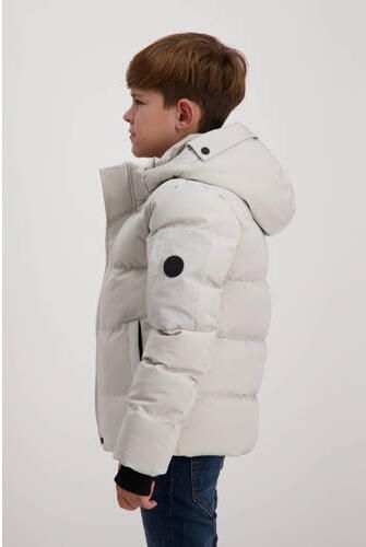 Cars gewatteerde winterjas BRONX offwhite Wit Jongens Nylon Capuchon Effen 128 - Foto 2