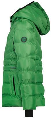 Cars gewatteerde winterjas ISRA hardgroen Meisjes Polyester Capuchon Effen 116 - Foto 4