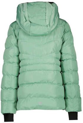 Cars gewatteerde winterjas ISRA mintgroen Meisjes Polyester Capuchon Effen 128 - Foto 2