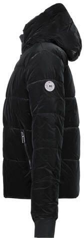 Cars gewatteerde winterjas NAVI zwart Meisjes Polyester Capuchon Effen 128 - Foto 2
