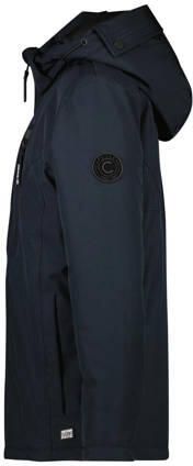 Cars gewatteerde winterjas THAMES donkerblauw Jongens Polyester Capuchon 164 - Foto 2