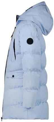 Cars gewatteerde winterjas YLIE lichtblauw Meisjes Polyester Capuchon Effen 128 - Foto 2