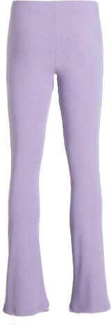 Cars high waist flared broek Zuma lila Paars Meisjes Polyester Effen 164 - Foto 5