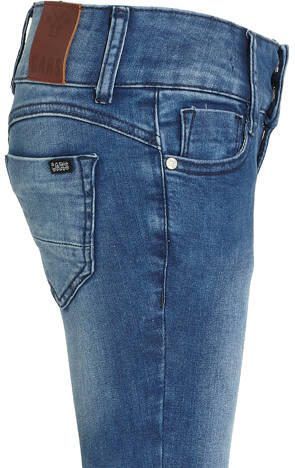 Cars high waist skinny jeans Amazing dark used Blauw Meisjes Stretchdenim 104 - Foto 3