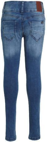 Cars high waist skinny jeans Amazing dark used Blauw Meisjes Stretchdenim 104 - Foto 4
