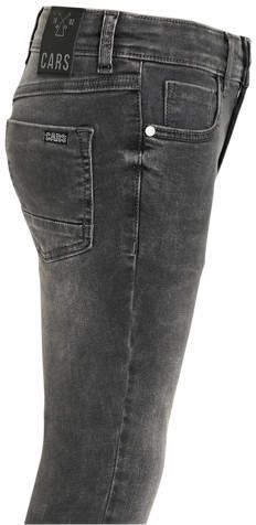 Cars high waist skinny jeans Ophelia mid grey Grijs Meisjes Stretchdenim 116 - Foto 2