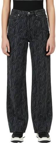 Cars high waist multi Jeans Grijs Meisjes Stretchdenim Dierenprint - Foto 3