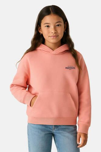 Cars hoodie met backprint roze Sweater Meisjes Katoen Capuchon Printopdruk - Foto 3