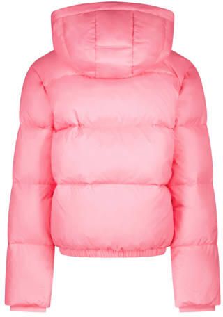 Cars Little gewatteerde jas roze Meisjes Polyamide Capuchon Effen - Foto 2