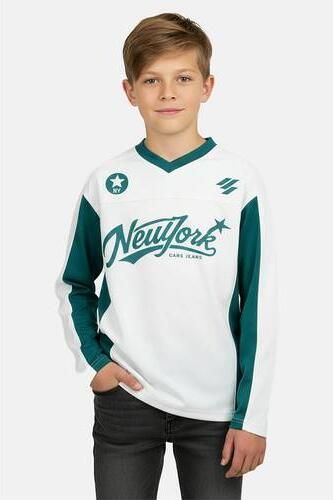 Cars longsleeve met tekst wit Jongens Katoen V-hals Printopdruk - Foto 4