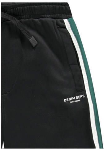 Cars regular fit gestreepte joggingbroek zwart groen wit Jongens Polyester - Foto 4