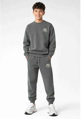 Cars regular fit joggingbroek met tekst antraciet Grijs Jongens Sweat - Foto 3