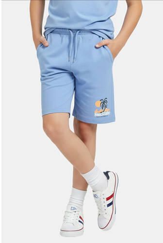 Cars regular waist sweatshort lichtblauw Korte broek Printopdruk - Foto 2