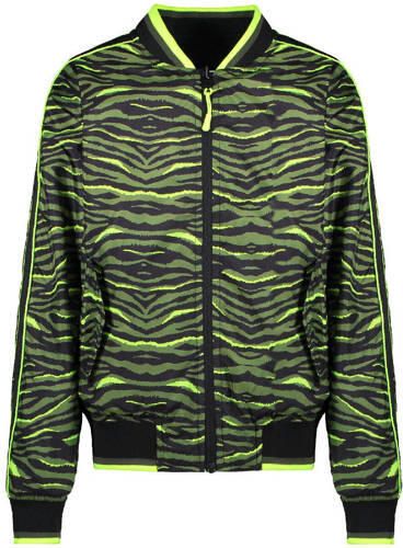 Cars reversible zomerjas met all over print zwart groen Meisjes Polyester Opstaande kraag 116 - Foto 2