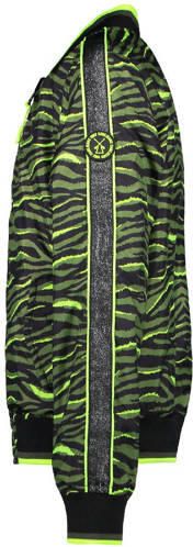 Cars reversible zomerjas met all over print zwart groen Meisjes Polyester Opstaande kraag 116 - Foto 3