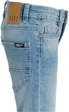 Cars skinny jeans Davis bleach used Blauw Jongens Stretchdenim Effen 104 - Foto 2