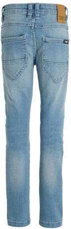 Cars skinny jeans Davis bleach used Blauw Jongens Stretchdenim Effen 104 - Foto 3