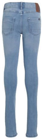 Cars skinny jeans Eliza bleached used Blauw Meisjes Stretchdenim Effen 140 - Foto 12