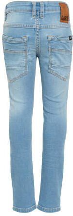 Cars slim fit jeans Burgo bleached used Jog denim Blauw Effen 104 - Foto 5
