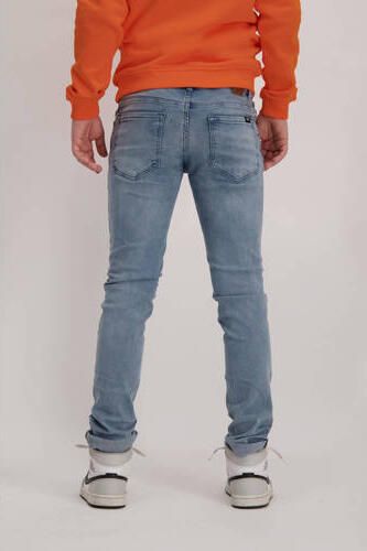 Cars slim fit jeans Rooklyn manhattan wash Blauw Jongens Stretchdenim Effen 134 - Foto 6