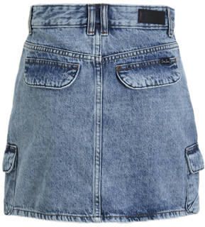 Cars spijkerrok YAEL medium blue denim Blauw Effen 116
