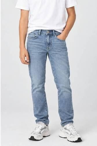 Cars straight fit jeans Maxwel denim stone used Blauw Jongens Stretchdenim - Foto 3