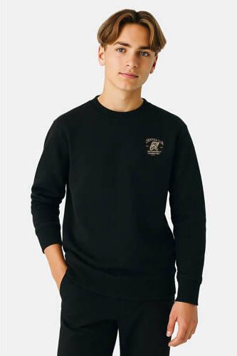 Cars sweater met backprint zwart Backprint - Foto 2