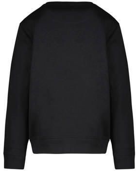 Cars sweater MURRO zwart Effen 116 | Sweater van