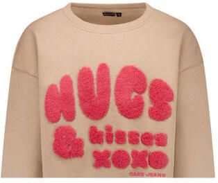 Cars sweater zand Beige Printopdruk | Sweater van - Foto 4