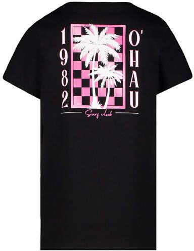 Cars T-shirt Bachy met backprint zwart Meisjes Katoen Ronde hals Backprint 116 - Foto 2