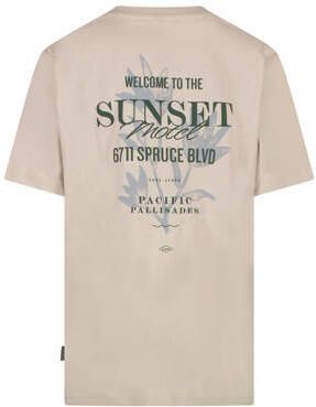 Cars T-shirt COLYN met backprint zachtblauw Jongens Katoen Ronde hals Backprint 128