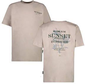 Cars T-shirt COLYN met backprint zachtblauw Jongens Katoen Ronde hals Backprint 128 - Foto 2
