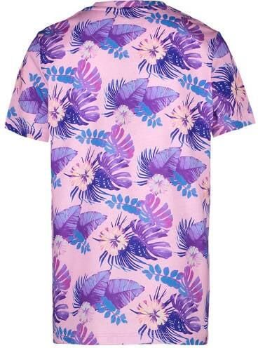 Cars T-shirt Esteva met all over print roze paars Jongens Katoen Ronde hals 116 - Foto 2