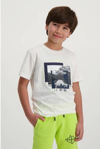 Cars T-shirt GRAMMY met printopdruk wit Jongens Katoen Ronde hals Printopdruk 176 - Foto 2