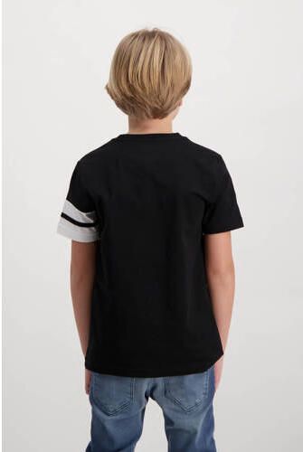 Cars T-shirt Kids LOET TS Black met logo zwart Jongens Katoen Ronde hals 116 - Foto 4