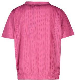 Cars top EHTY zoetroze Meisjes Polyester Ronde hals Effen 164