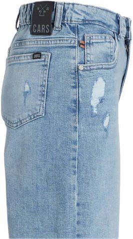Cars wide leg jeans bleached damag Blauw Meisjes Katoen Effen 158 - Foto 5