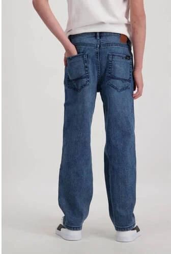 Cars wide leg jeans GARWELL dark used Blauw Jongens Denim Effen 140 - Foto 5