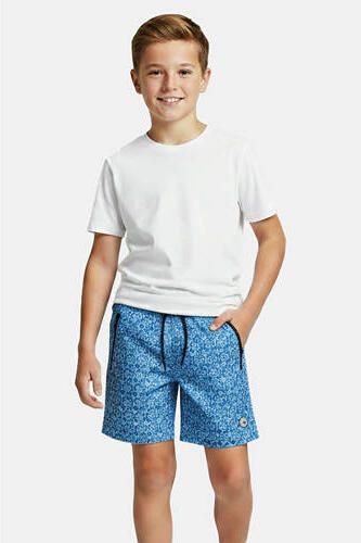 Cars zwemshort met all over print blauw Jongens Polyester All over print
