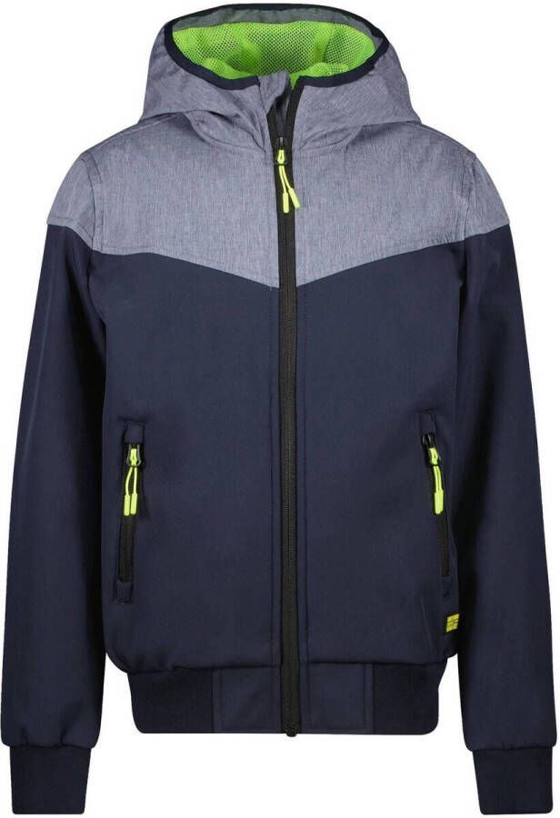 Cars zomerjas Reshamm Jr. donkerblauw blauw Jongens Polyester Capuchon 128