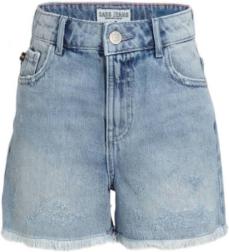 Cars denim short KEARRY bleached used. Korte broek Blauw Effen 164 - Foto 2