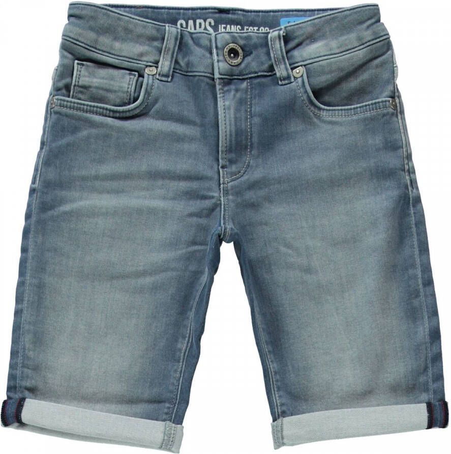 Cars jeans bermuda FLORIDA grey blue Korte broek Blauw Jongens Stretchdenim 152 - Foto 5