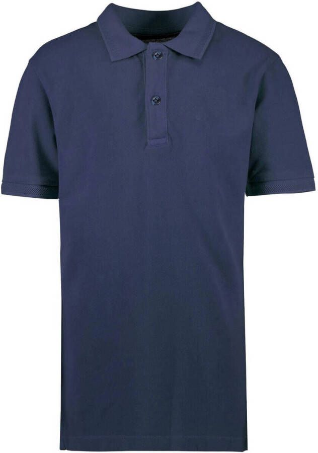 Cars polo ERICK donkerblauw Jongens Katoen Polokraag Effen 128
