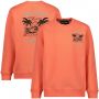 Cars sweater Simmar met backprint oranje Backprint 176 - Thumbnail 1