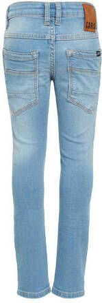 Cars slim fit jeans Burgo bleached used Jog denim Blauw Effen 92