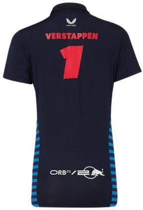 Castore Jr. Red Bull Racing replica polo Blauw Jongens Polyester Polokraag 134 - Foto 2