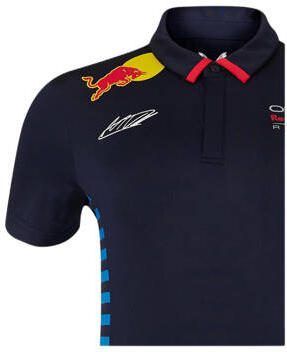 Castore Jr. Red Bull Racing replica polo Blauw Jongens Polyester Polokraag 134 - Foto 3