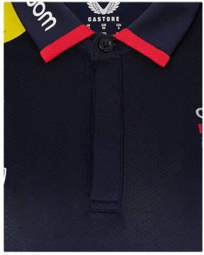 Castore Jr. Red Bull Racing replica polo Blauw Jongens Polyester Polokraag 164 - Foto 3